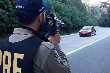 Radar móvel. Foto: ilustrativa