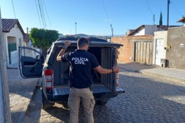 Preso por estupro de vulnerável. Foto: Polícia Civil