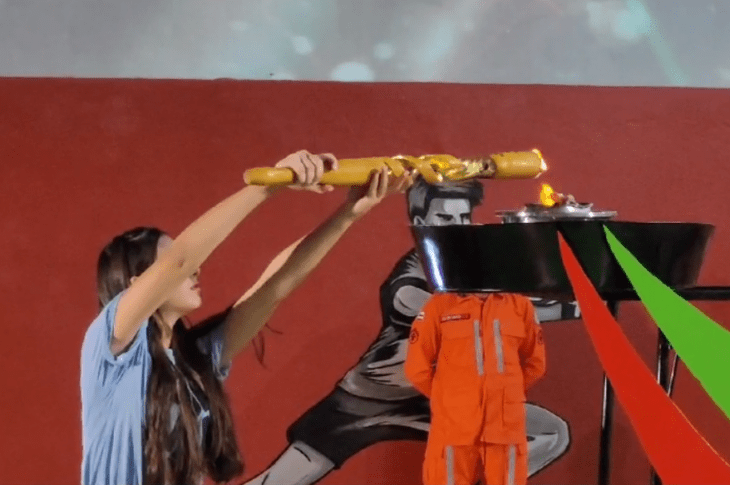 Acendimento da tocha