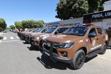 Viaturas entregues. Foto: Secom