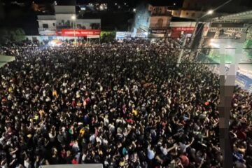 Nattan se apresenta em Bom Jesus da Lapa. Foto: Prefeitura de Bom Jesus da Lapa