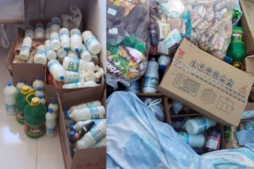 Produtos vencidos. Foto: Vigilância Sanitária