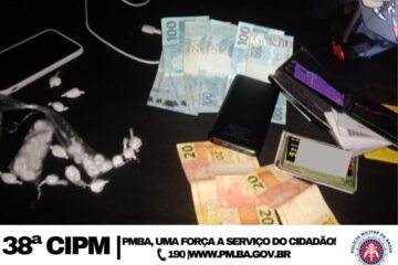 Material apreendido. Foto: Polícia Militar