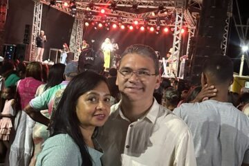 Gilvan Crente e sua esposa. Foto: Gilvan Crente