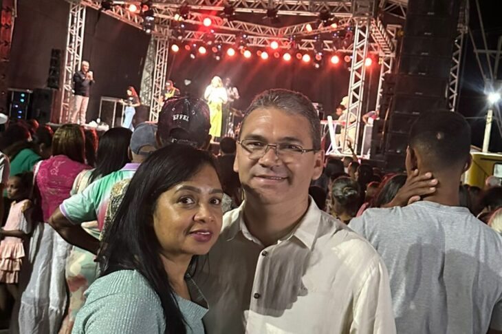 Gilvan Crente e sua esposa. Foto: Gilvan Crente