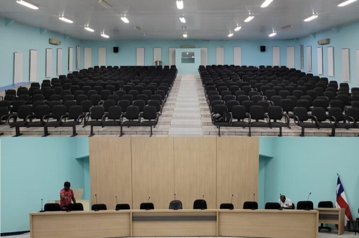 Novos móveis da Câmara