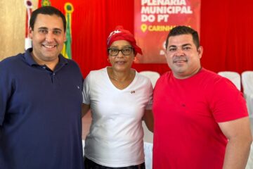 Éden Valadares, Chica do PT e Dardian. Foto: Dardian