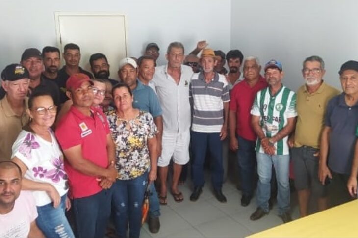 Reunião com Valmir. Foto: Divulgação