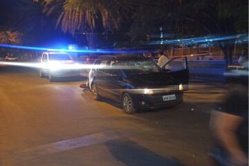 Veículos envolvidos em acidente. Foto: Smtran