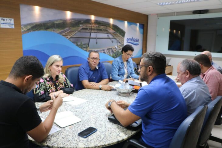 Encontro com prefeitos.