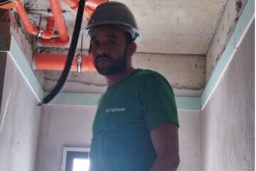 Jerfferson da Silva Santos , morreu vítima de acidente de trabalho. Foto: reprodução vilson Nunes.