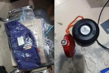 Material apreendido com os suspeitos. Foto: Polícia Militar