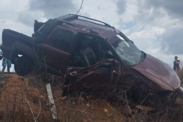 Motorista morre em acidente, na BA-026. Foto: Polícia Militar