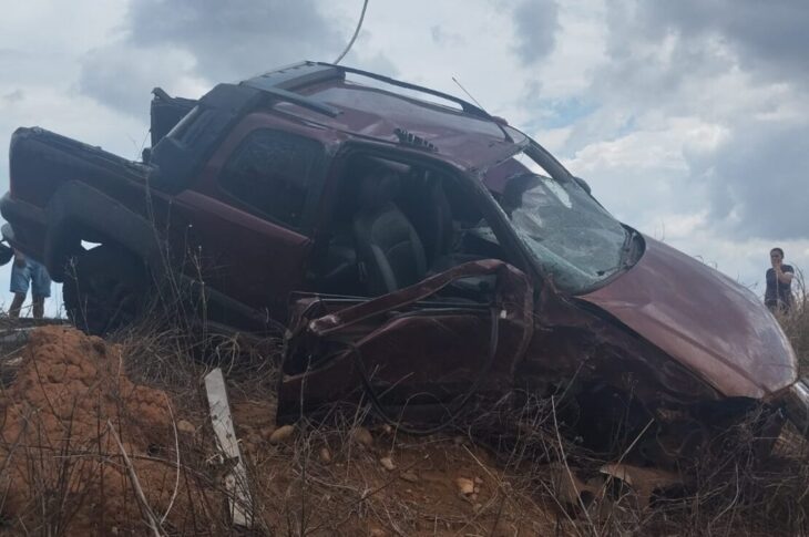 Motorista morre em acidente, na BA-026. Foto: Polícia Militar