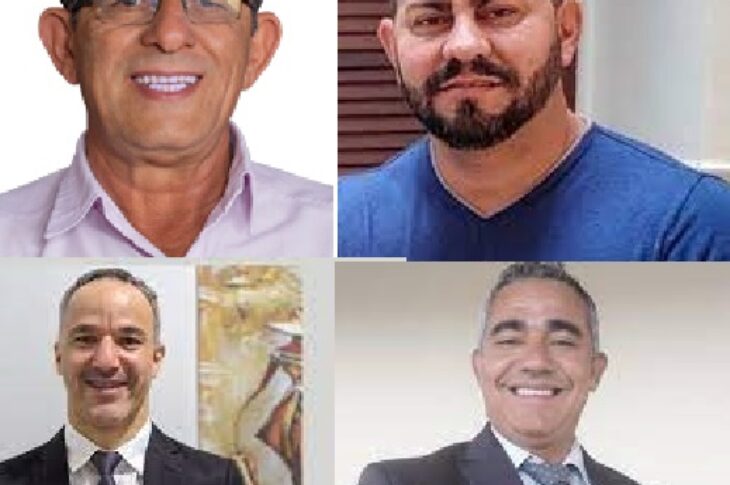 Valmir,Idaílson,Wim e Cidim. Foto: reprodução