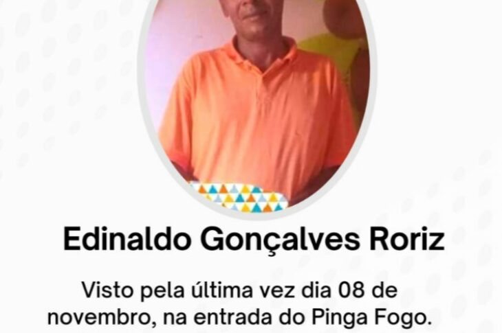 Dinaldo desaparecido