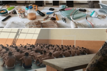 Operação no Conjunto Penal, em Brumado. Foto: reprodução Achei Sudoeste