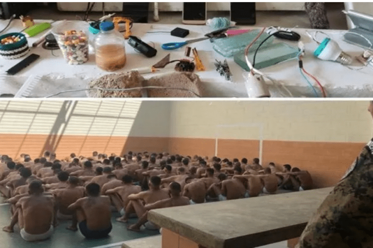 Operação no Conjunto Penal, em Brumado. Foto: reprodução Achei Sudoeste