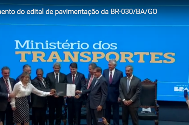 Assinatura do edital