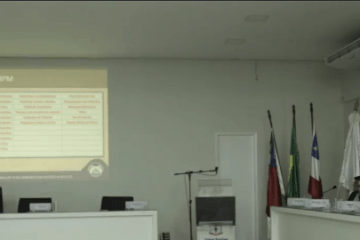 Tenente-coronel Hamilton Ferreira. reprodução Câmara de Guanambi