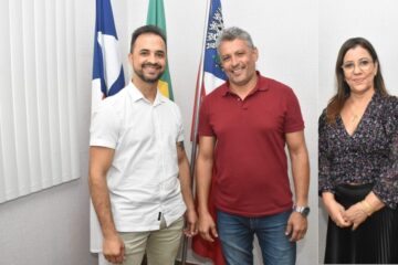 Júnior, Nal e Lajucy. Foto: ASCOM