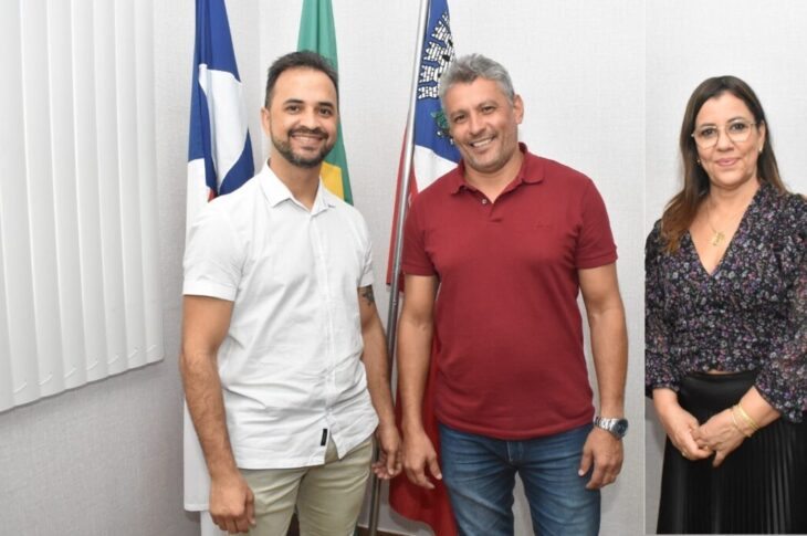 Júnior, Nal e Lajucy. Foto: ASCOM