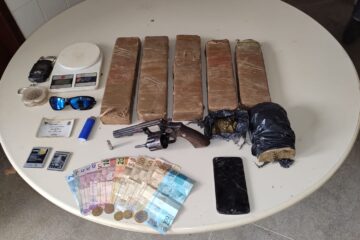 Material apreendido. Foto: Polícia Militar