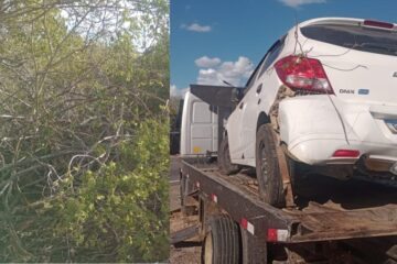 Veículo envolvido em acidente. Foto: SMtran