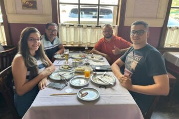 Anselmo, Dão e família. Foto: reprodução rede social