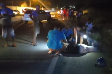 Acidente na BR-122, em Guanambi. Foto: SMtran