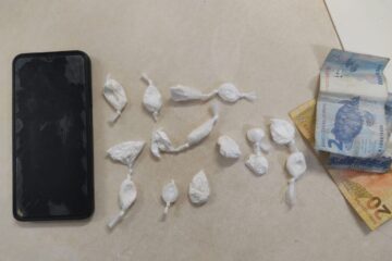 Material apreendido em Caetité. Foto: Polícia Militar