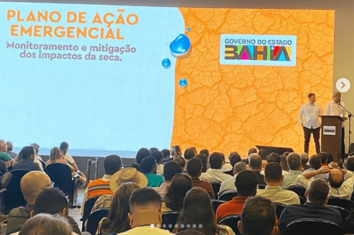 Jerônimo lança plano emergencial. Foto: divulgação