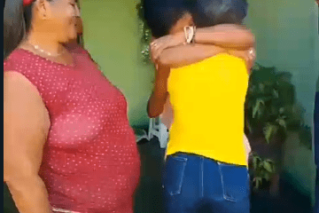 Reencontro emocionante.