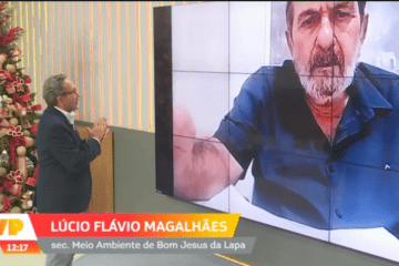 Entrevista com o secretário de Meio Ambiente. Foto: Divulgação