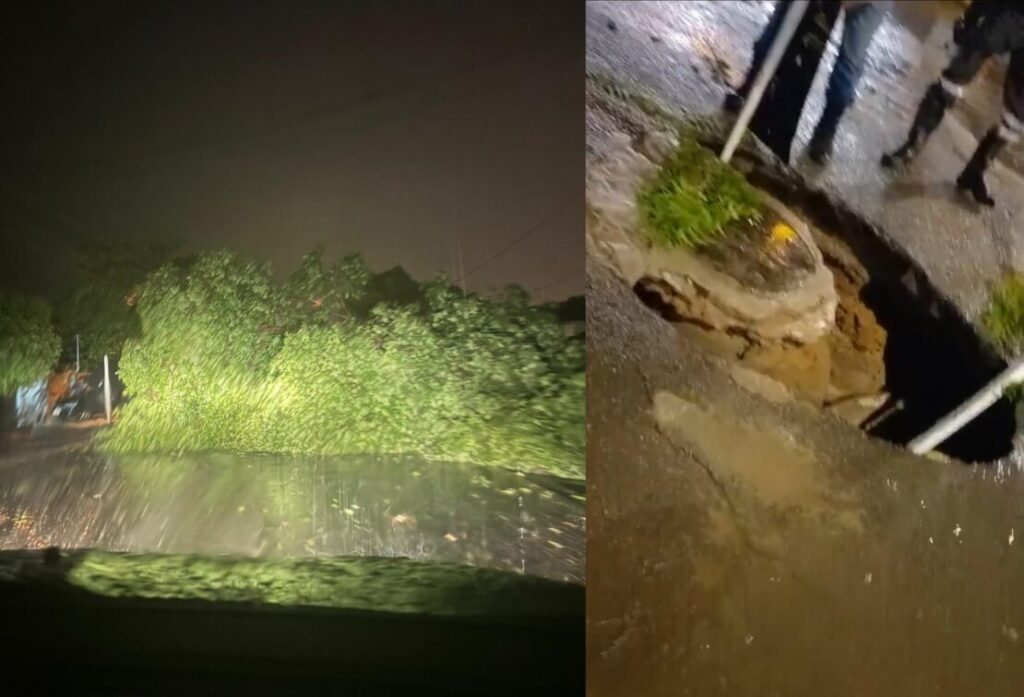 Estragos em Guanambi. Foto: Assessoria de Comunicação