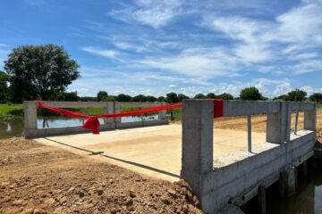 Ponte entregue. Foto: divulgação