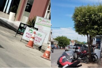 Calçadas de Carinhanha. Foto: enviada por leitor