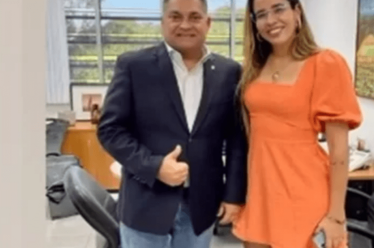 Luciano e Naiara Dias. Foto: reprodução rede social