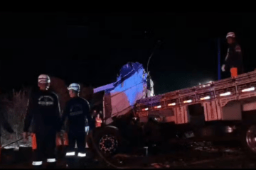 Acidente com 24 mortos. Foto: Brigada Anjos Jacuipense