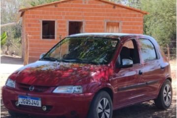 Carro desaparecido. Foto: divulgação