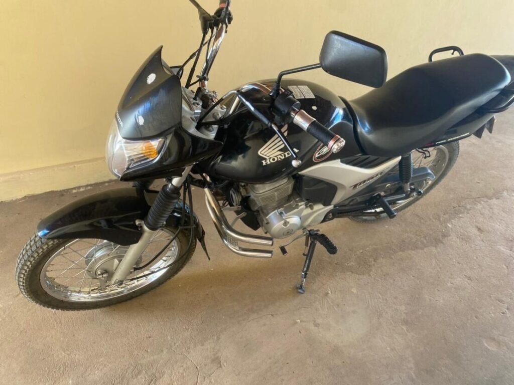 Moto furtada em Carinhanha. Foto: divulgação