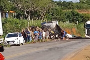 Acidente na BR-030, em Caetité