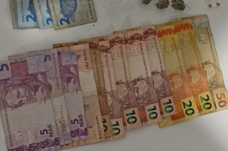 Material apreendido. Foto: Polícia Militar