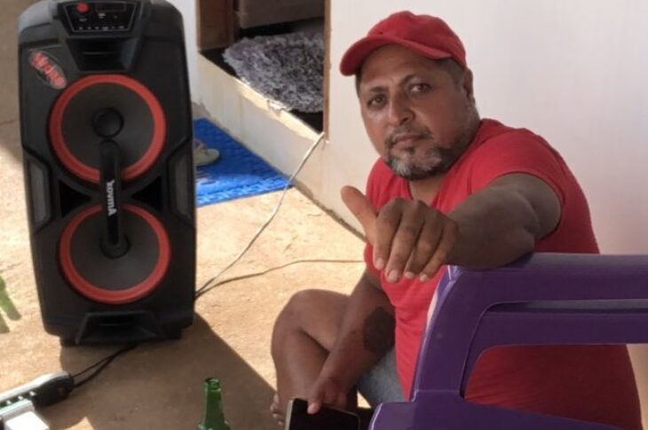 Léo Cigano morto a tiros. Foto: rede social