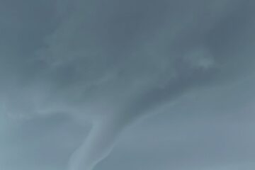 Nuvem de funil. Foto: Ana paula Tavares