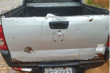 Carro é apreendido em Livramento de Nossa Senhora. Foto: Polícia Militar