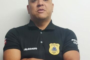 Sandro Marcos, novo delegado de Carinhanha. Foto: reprodução.