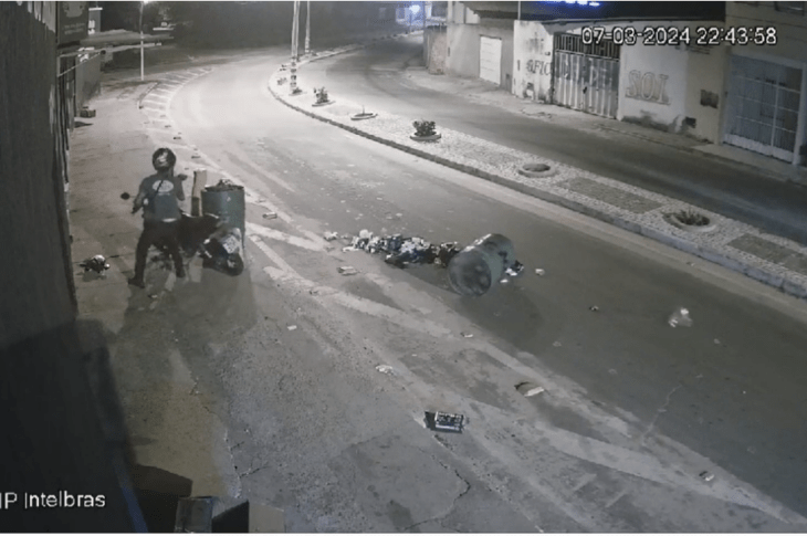 Acidente registrado em Guanambi. Foto: divulgação