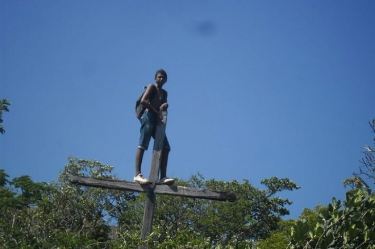 Jovem na Cruzeiro em 2016.