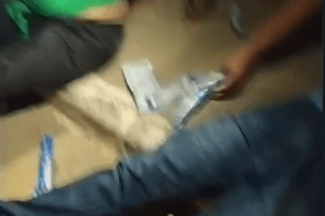 Pedestres atropelados.